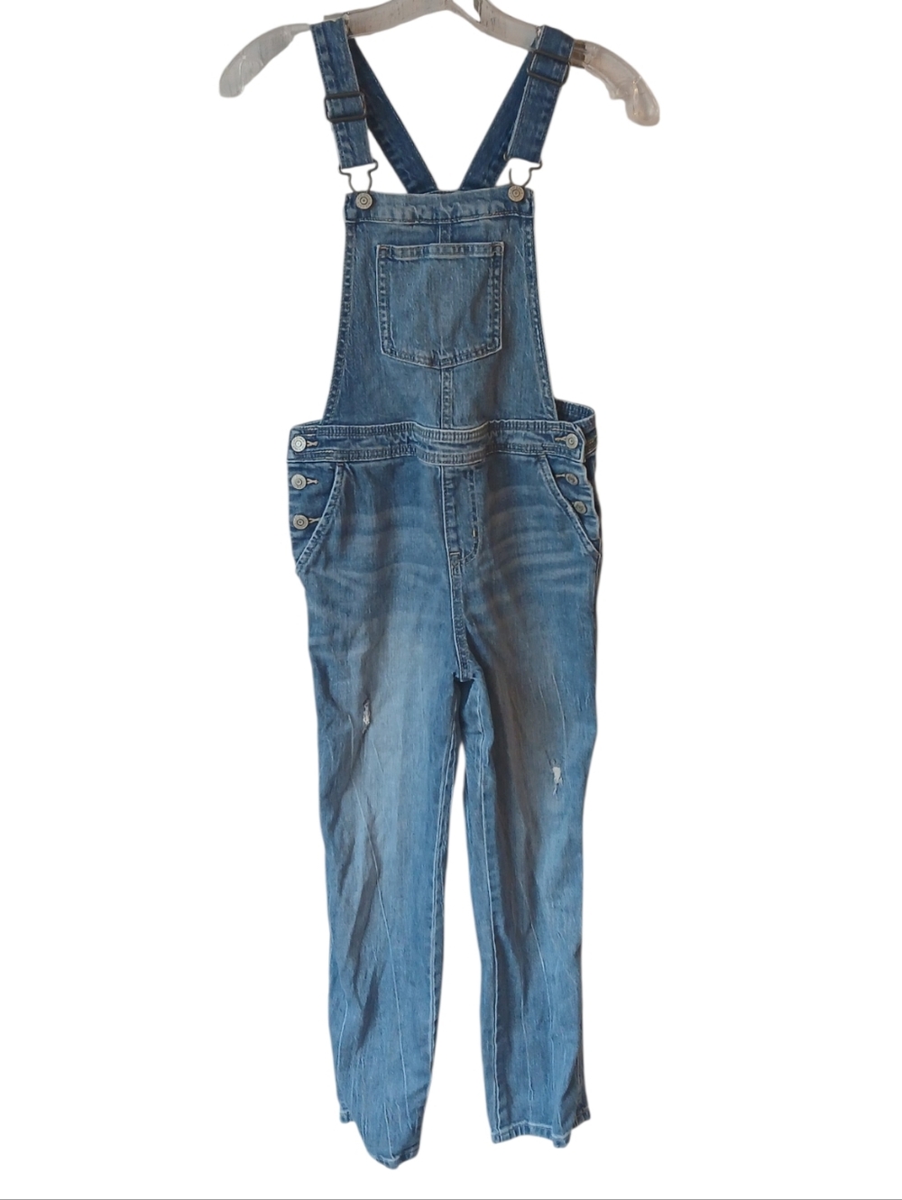 Cat & Jack Classic Denim Overalls Size Large